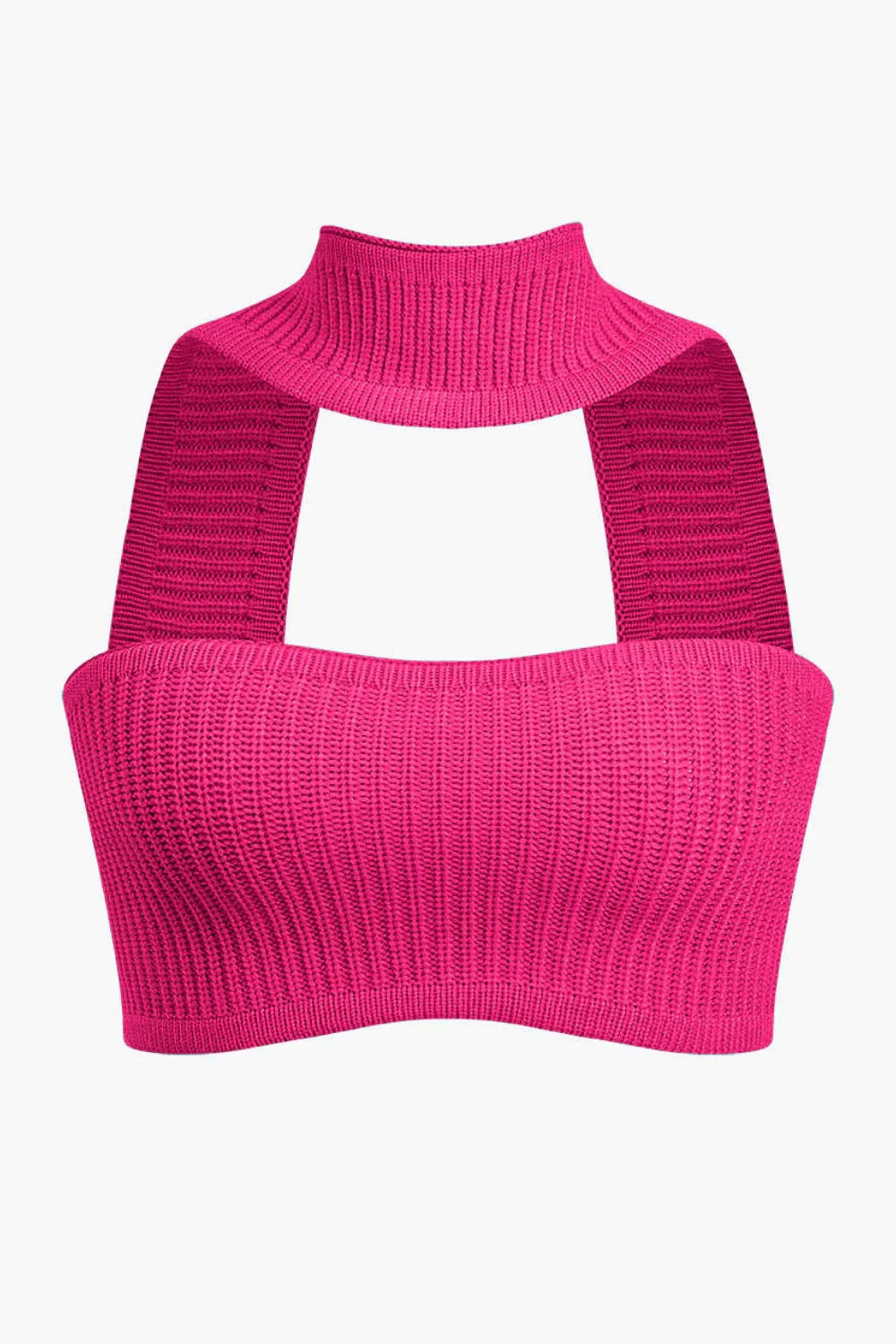 Cropped Feminino de Malha