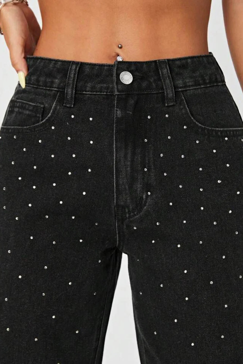Calça Jeans Feminina Glitter