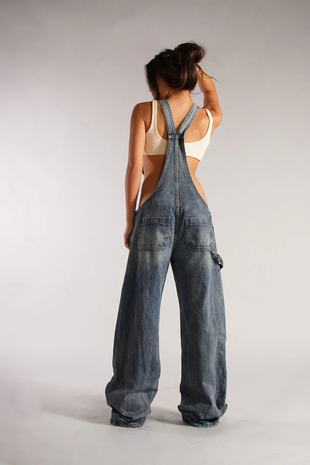 Macacão Feminino Denim