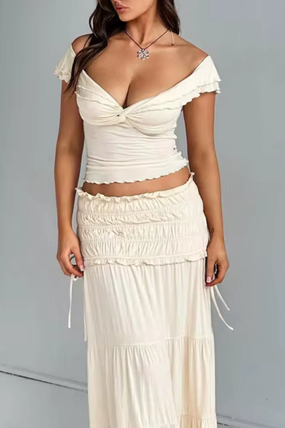 Saia Feminina Longa Palazzo