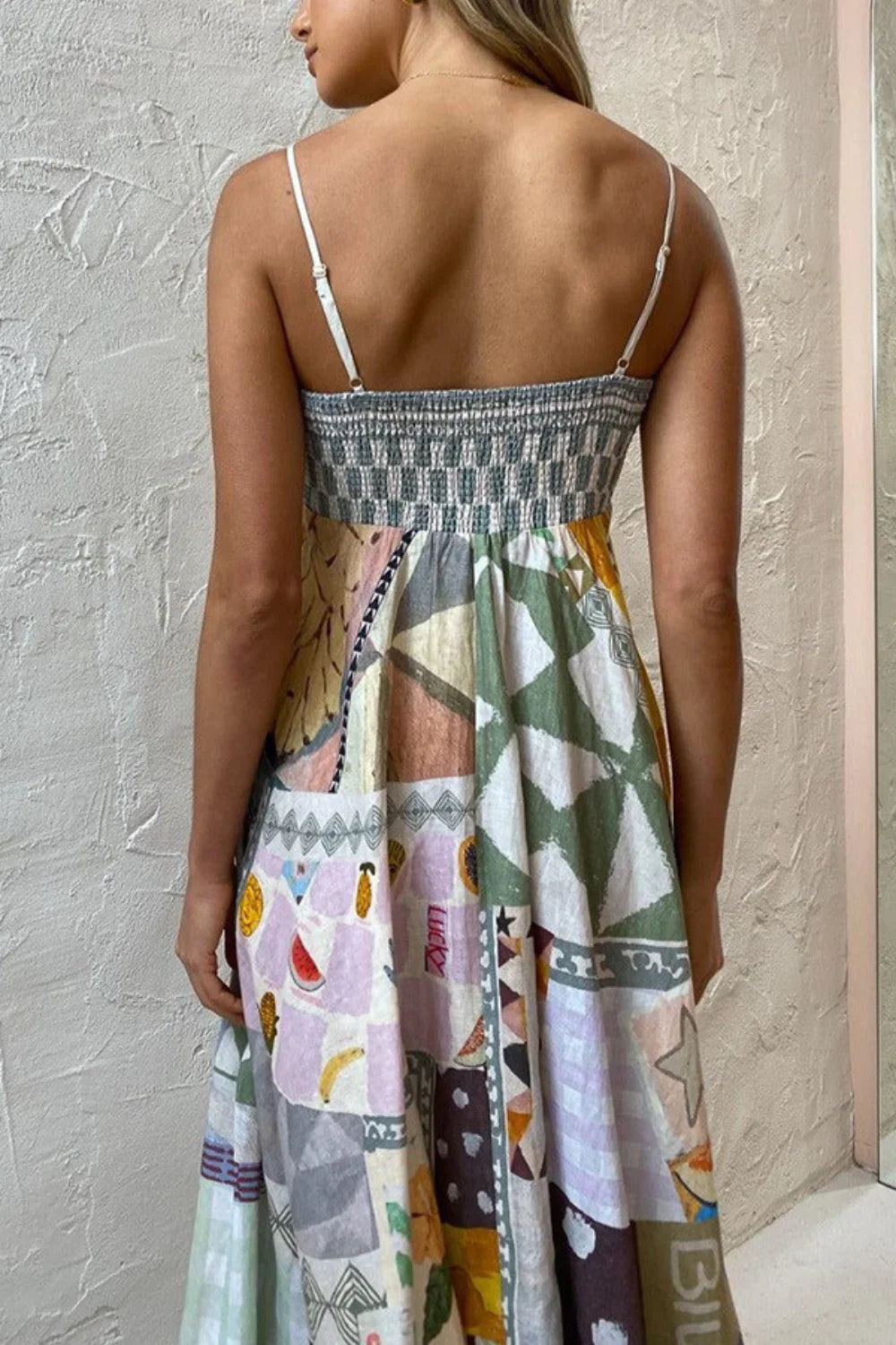 Vestido Feminino Boho Vintage