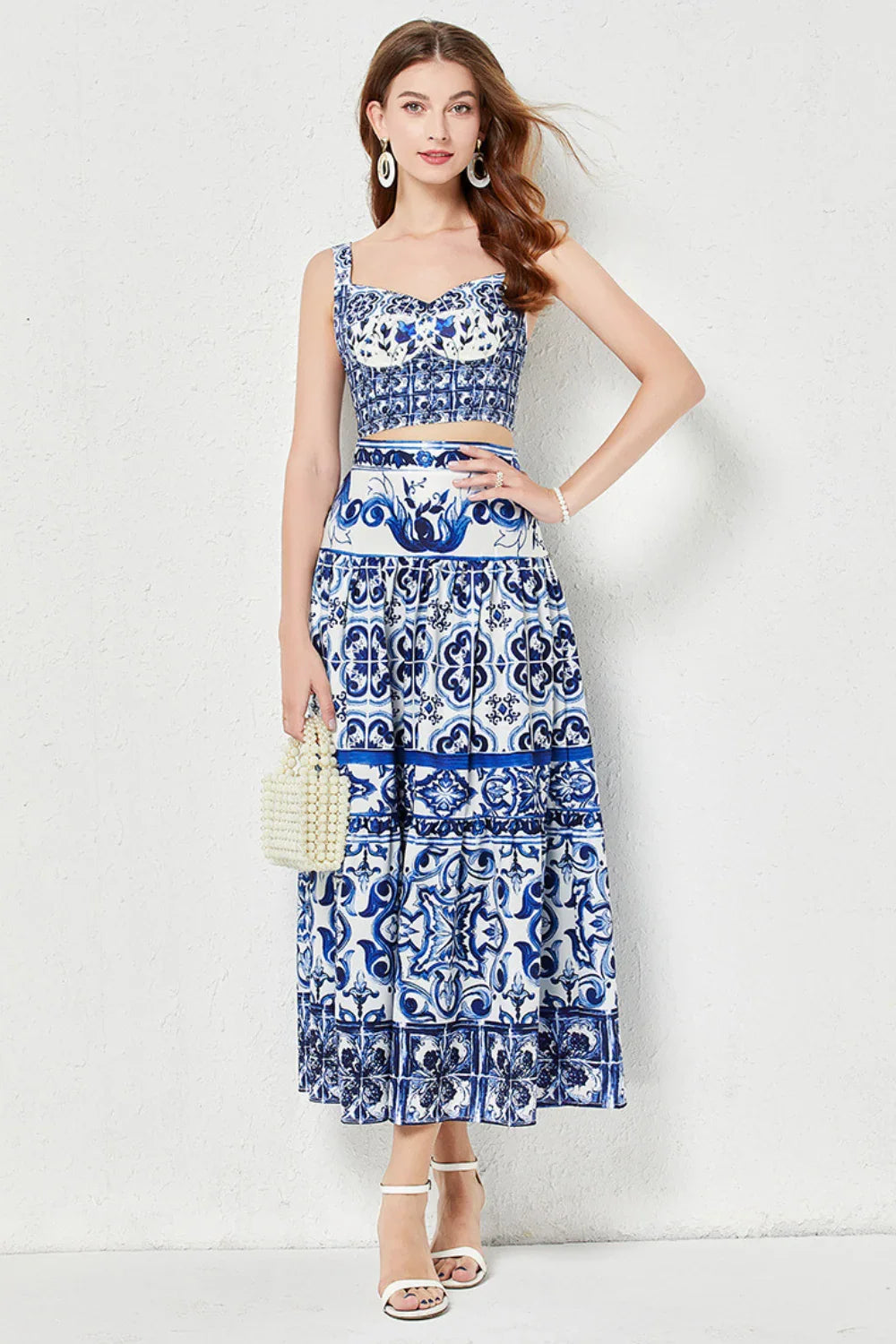 Vestido Feminino Pedra Azul
