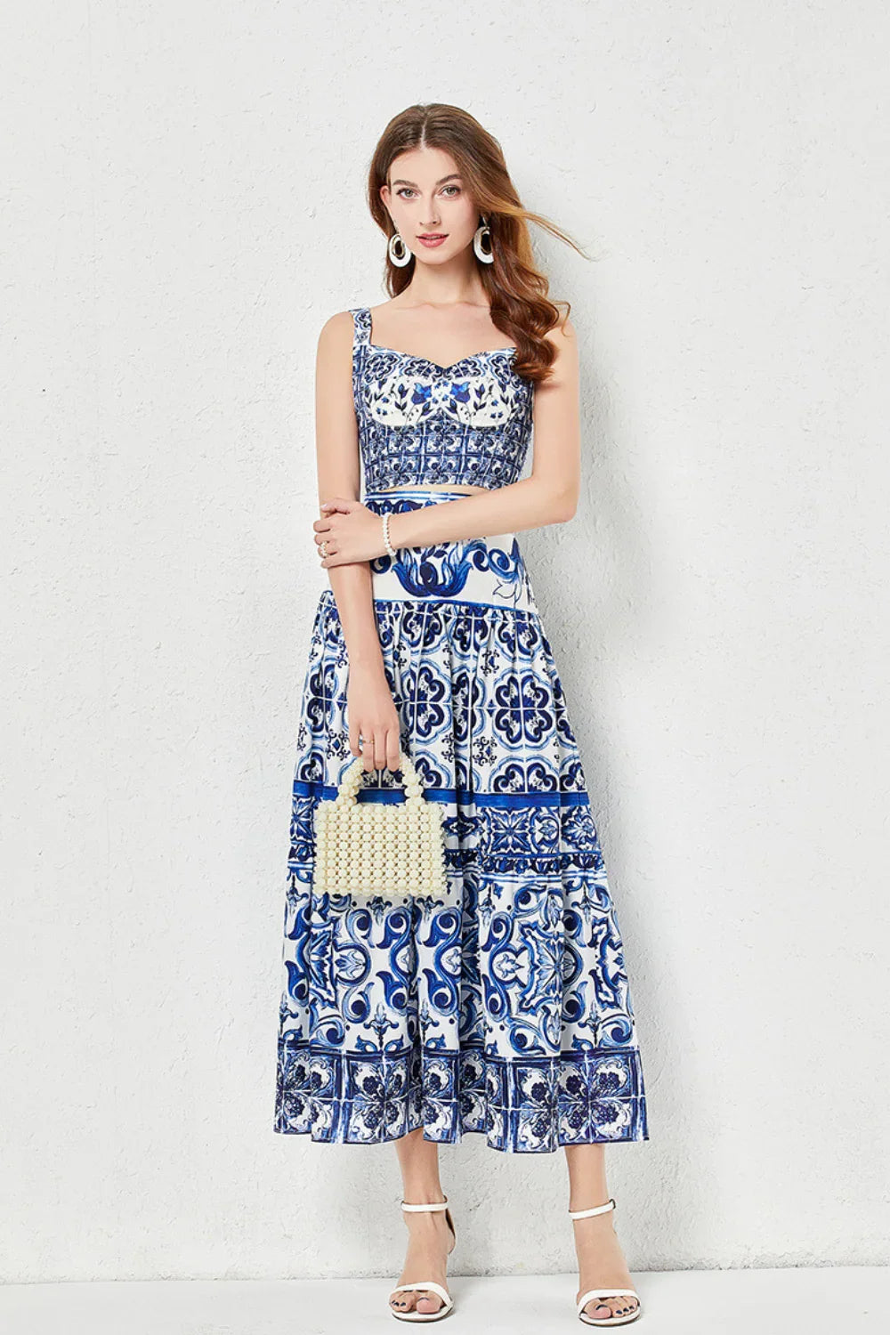 Vestido Feminino Pedra Azul