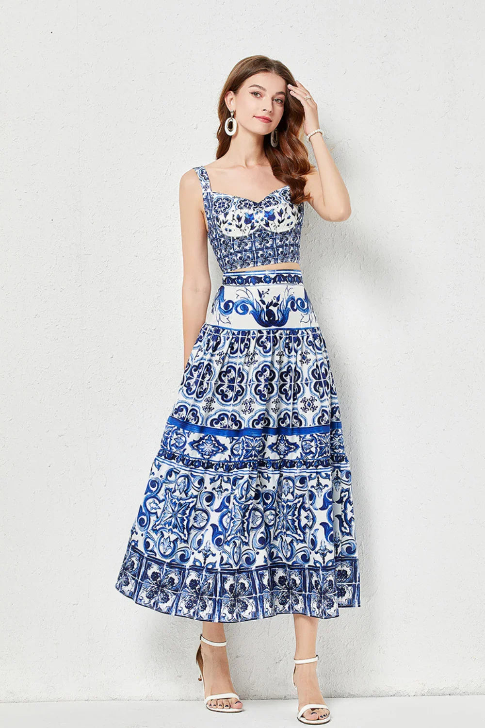 Vestido Feminino Pedra Azul
