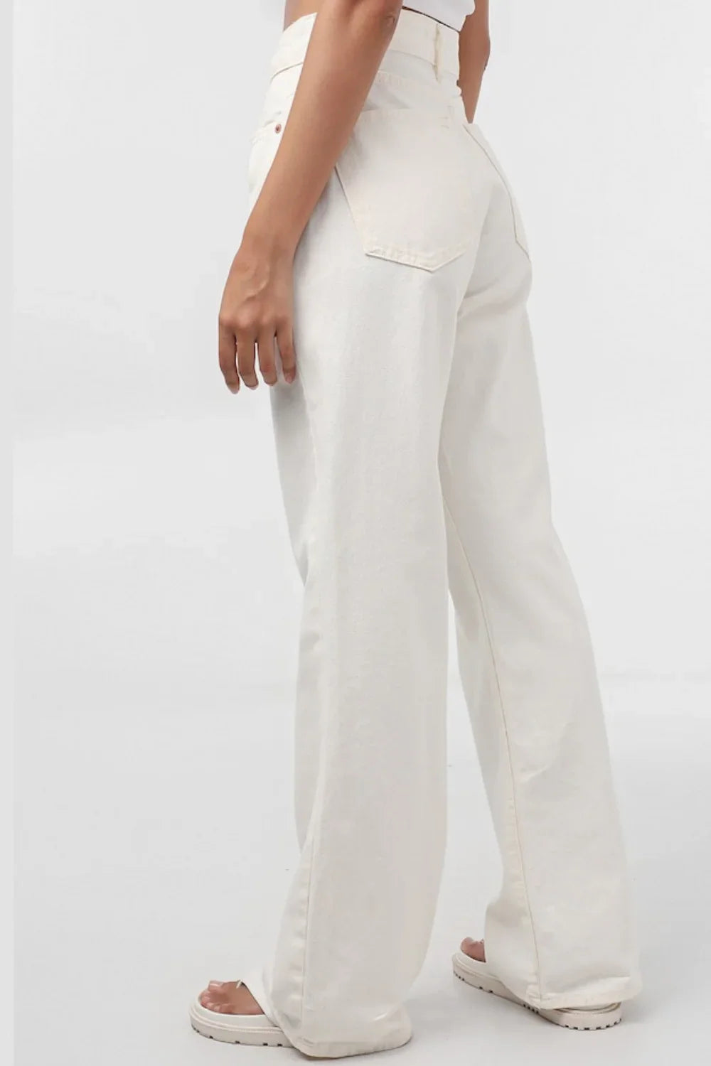 Calça Jeans Feminina Wide