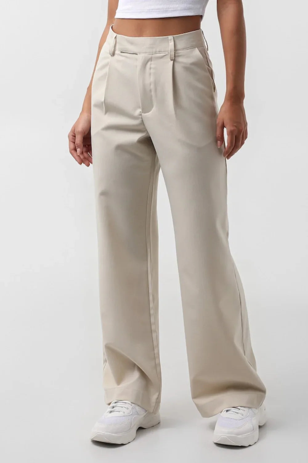 Calça Pantalona Feminina de Alfaiataria Mavi