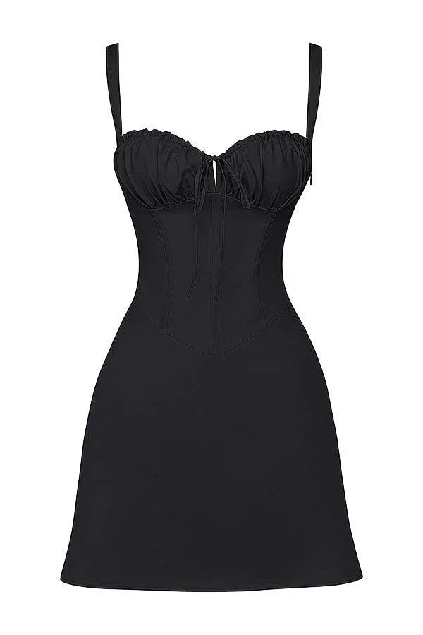Vestido Curto Basic Black