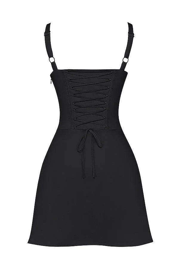 Vestido Curto Sem Mangas