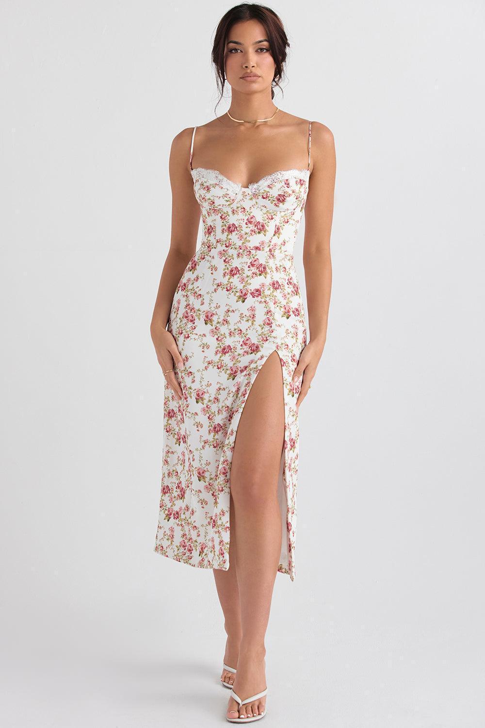 Vestido Midi Com Alça