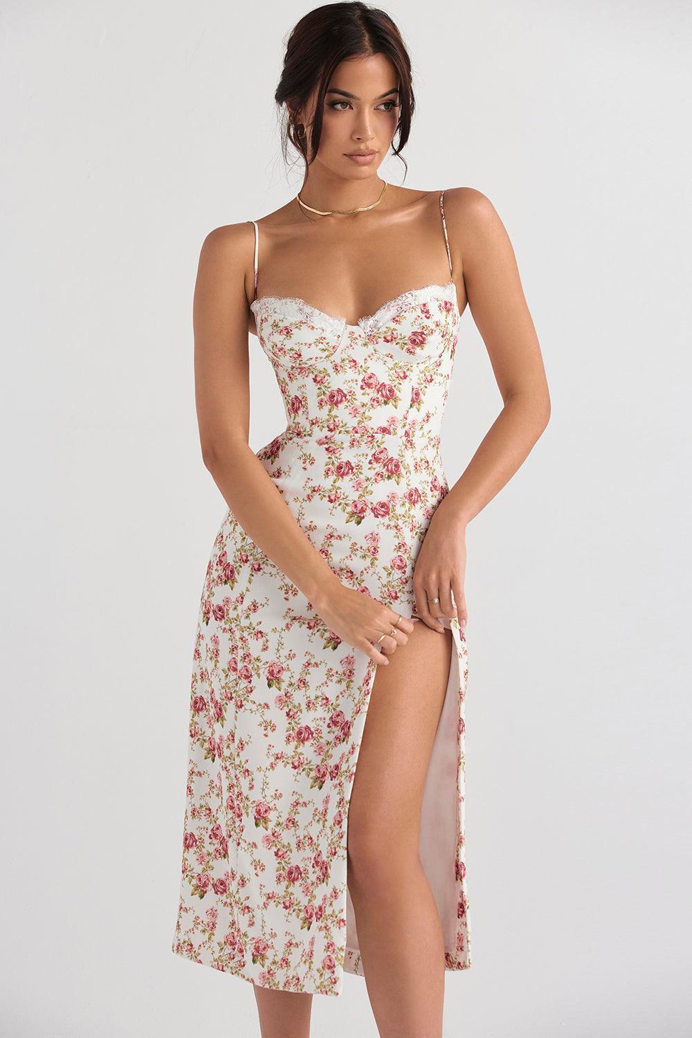 Vestido Midi Com Alça