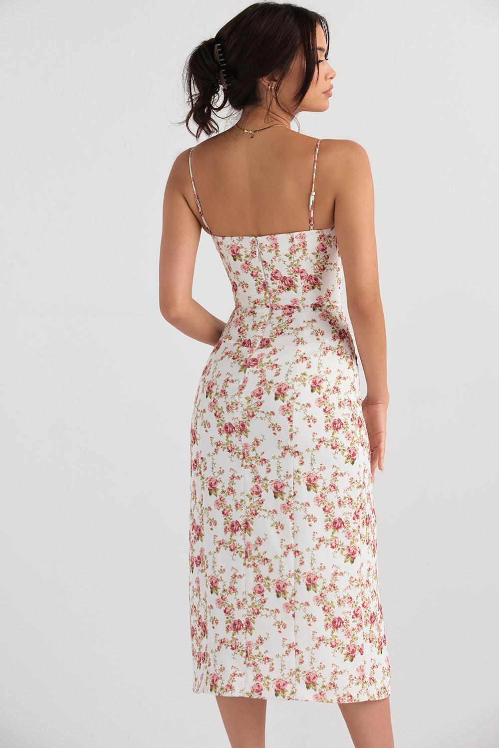 Vestido Midi Com Alça