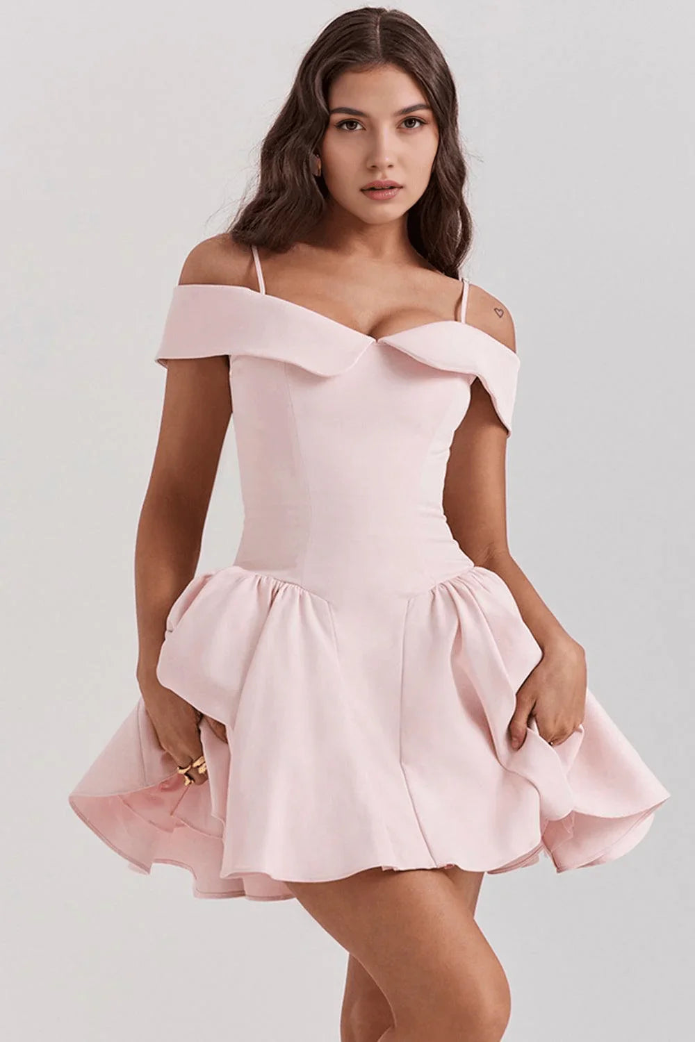 Vestido Feminino Curto Modelador
