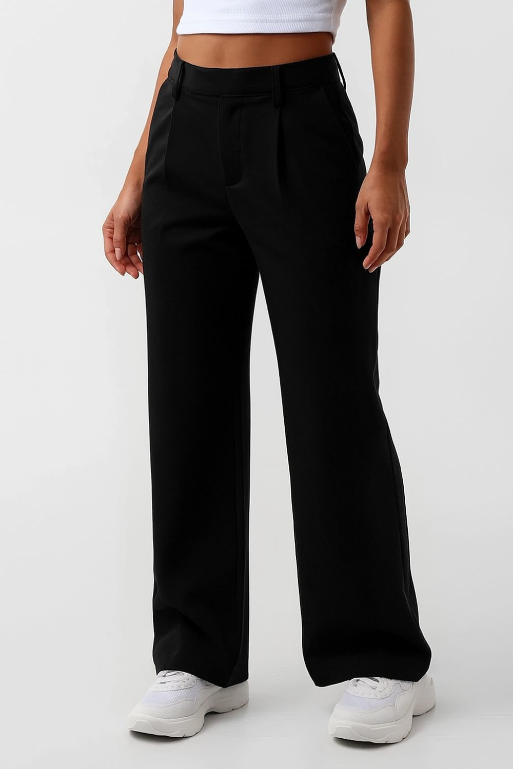 Calça Pantalona Feminina de Alfaiataria Mavi