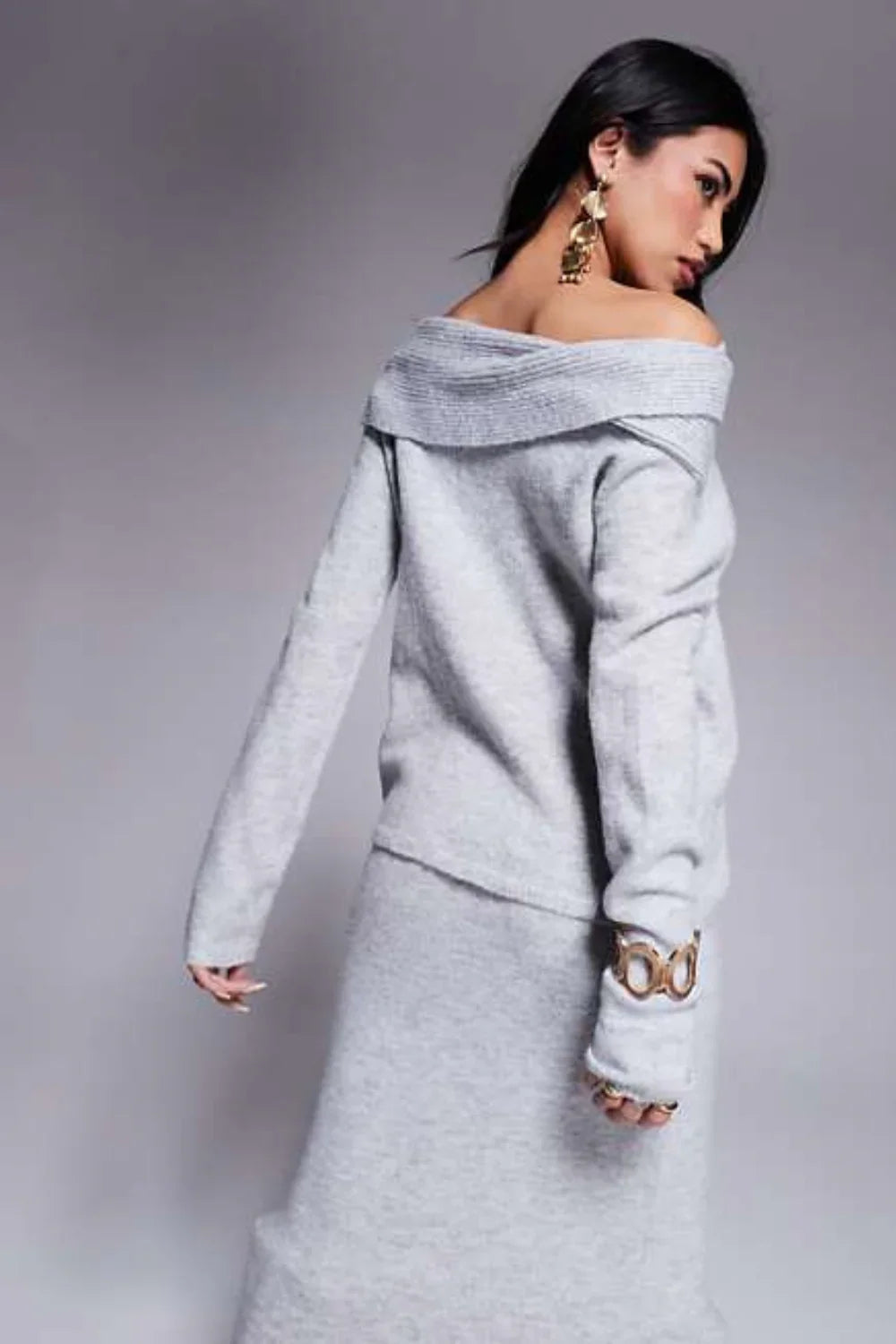 Sueter Feminino Grey