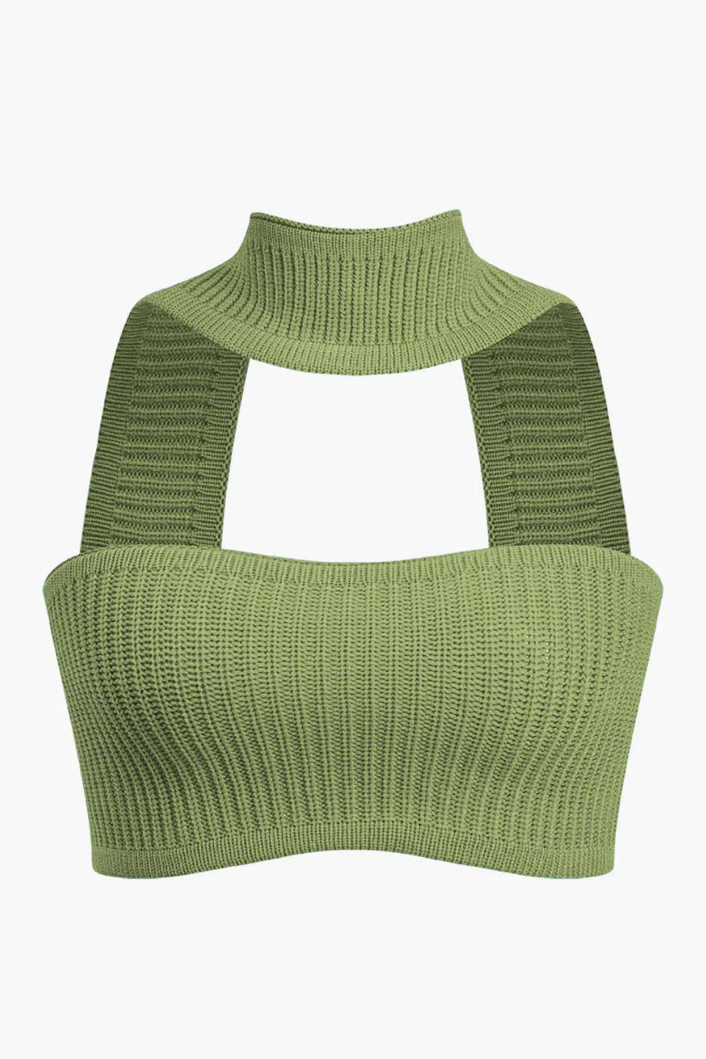 Cropped Feminino de Malha