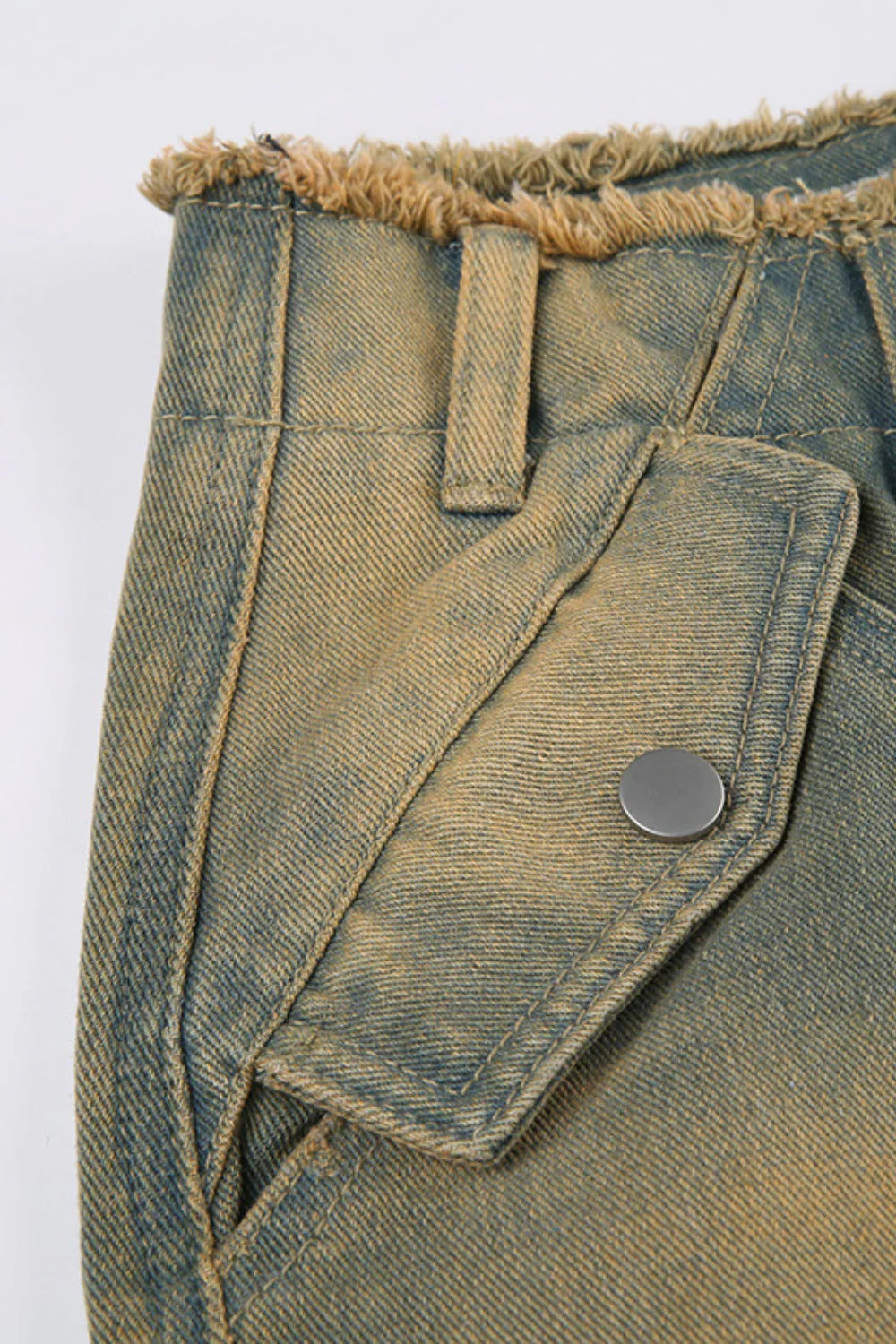 Calça Jeans Feminina Baggy Retrô