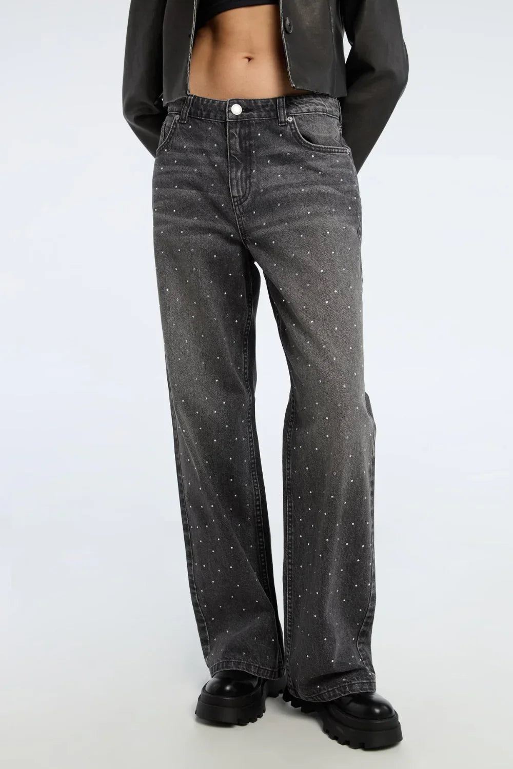 Calça Jeans Feminina Glitter