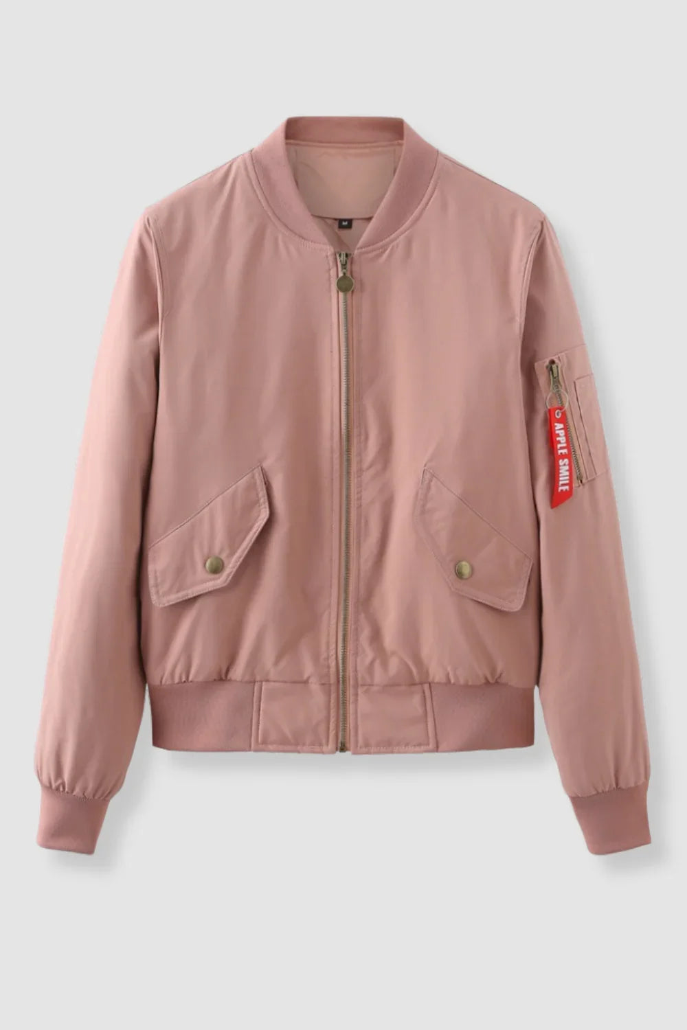 Jaqueta Feminina Rosa Poliéster