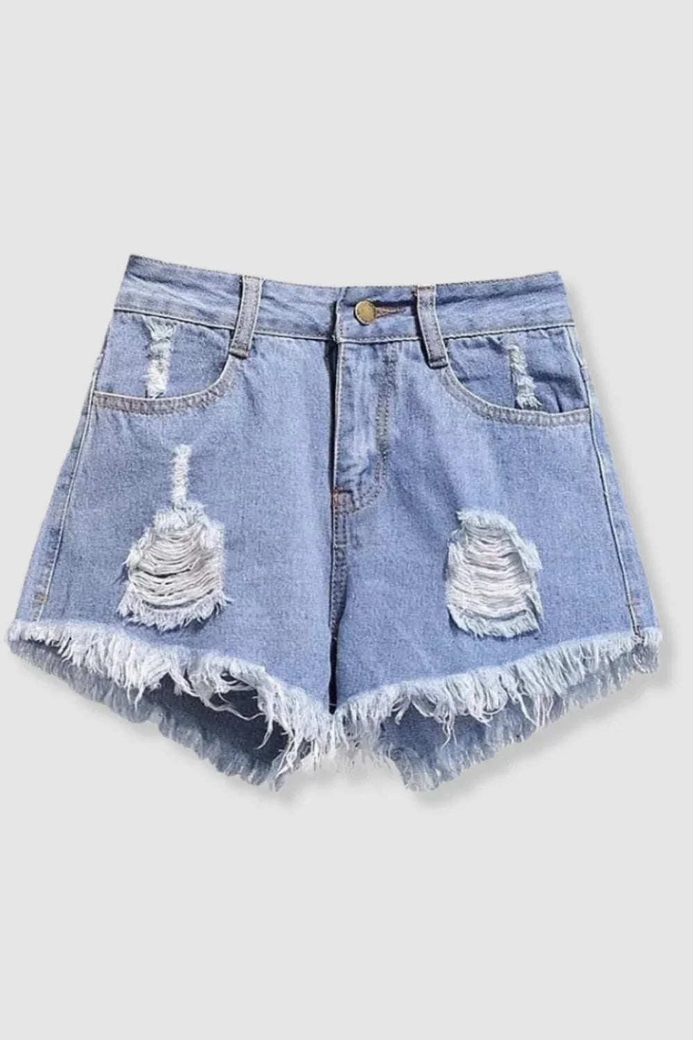 Short Feminino Jeans Denim