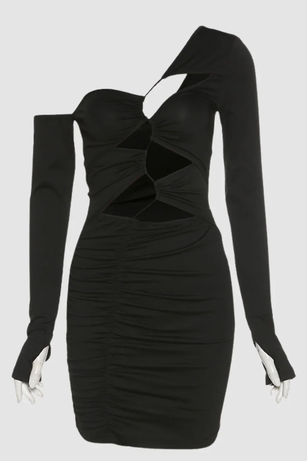 Vestido Curto Feminino Transversal