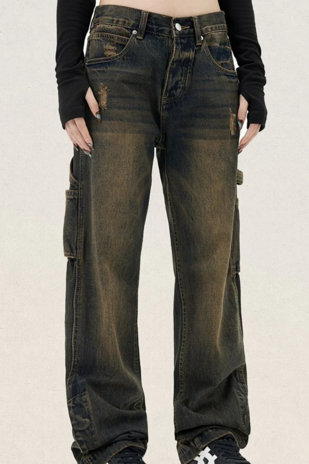 Calça Jeans Feminina Retrô