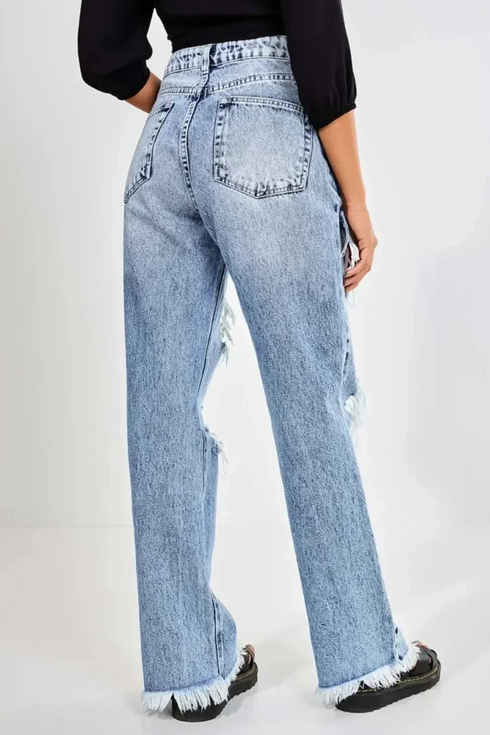 Calça Jeans Feminina Streetwear