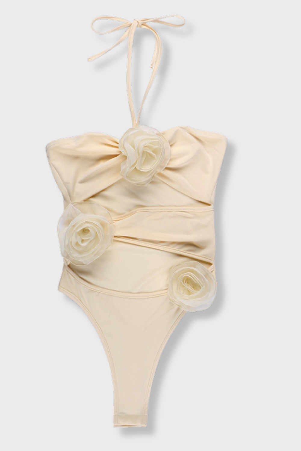 Body Feminino Tri Flower