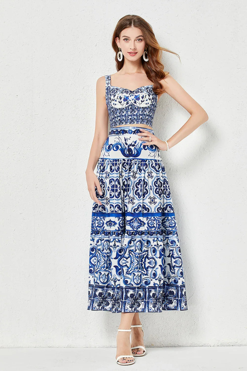 Vestido Feminino Pedra Azul