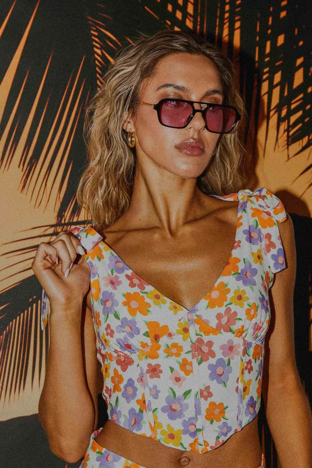 Cropped Feminino Flores do Campo