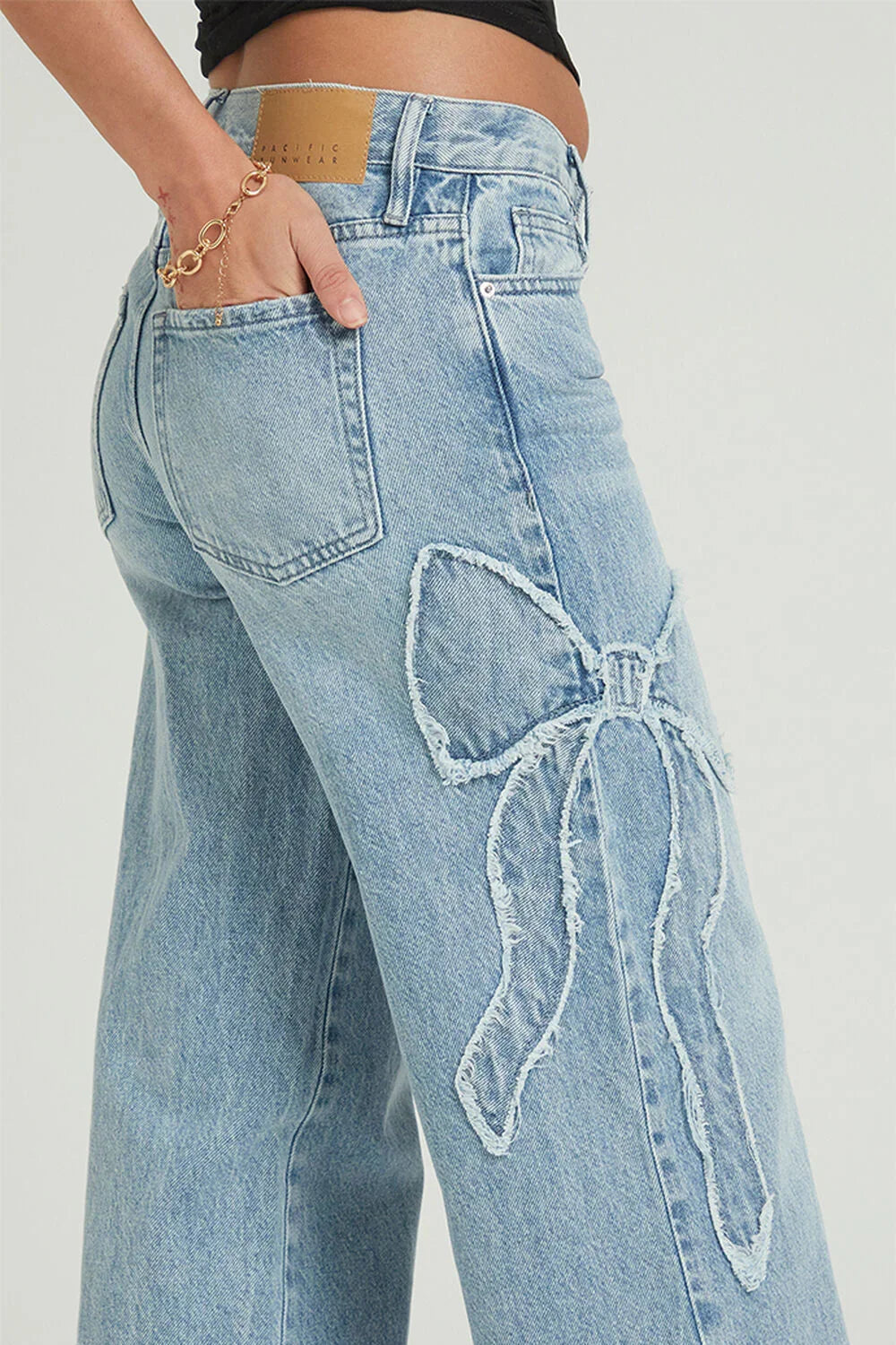 Calça Jeans Feminina Cintura Baixa