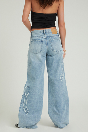 Calça Jeans Cintura Baixa