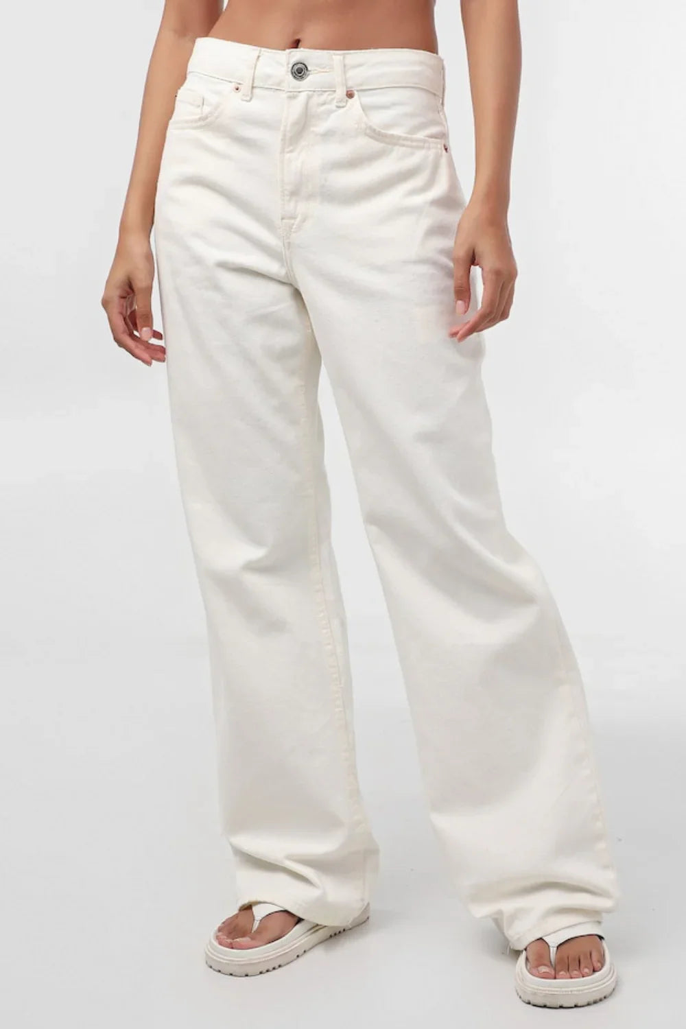Calça Jeans Feminina Wide