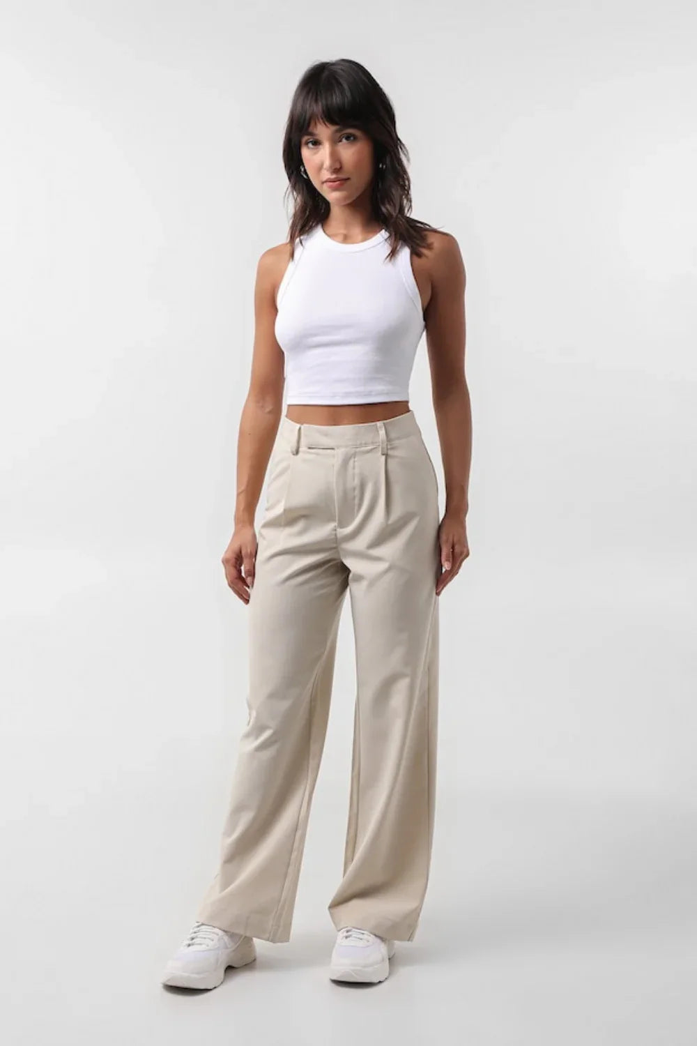 Calça Pantalona Feminina de Alfaiataria Mavi