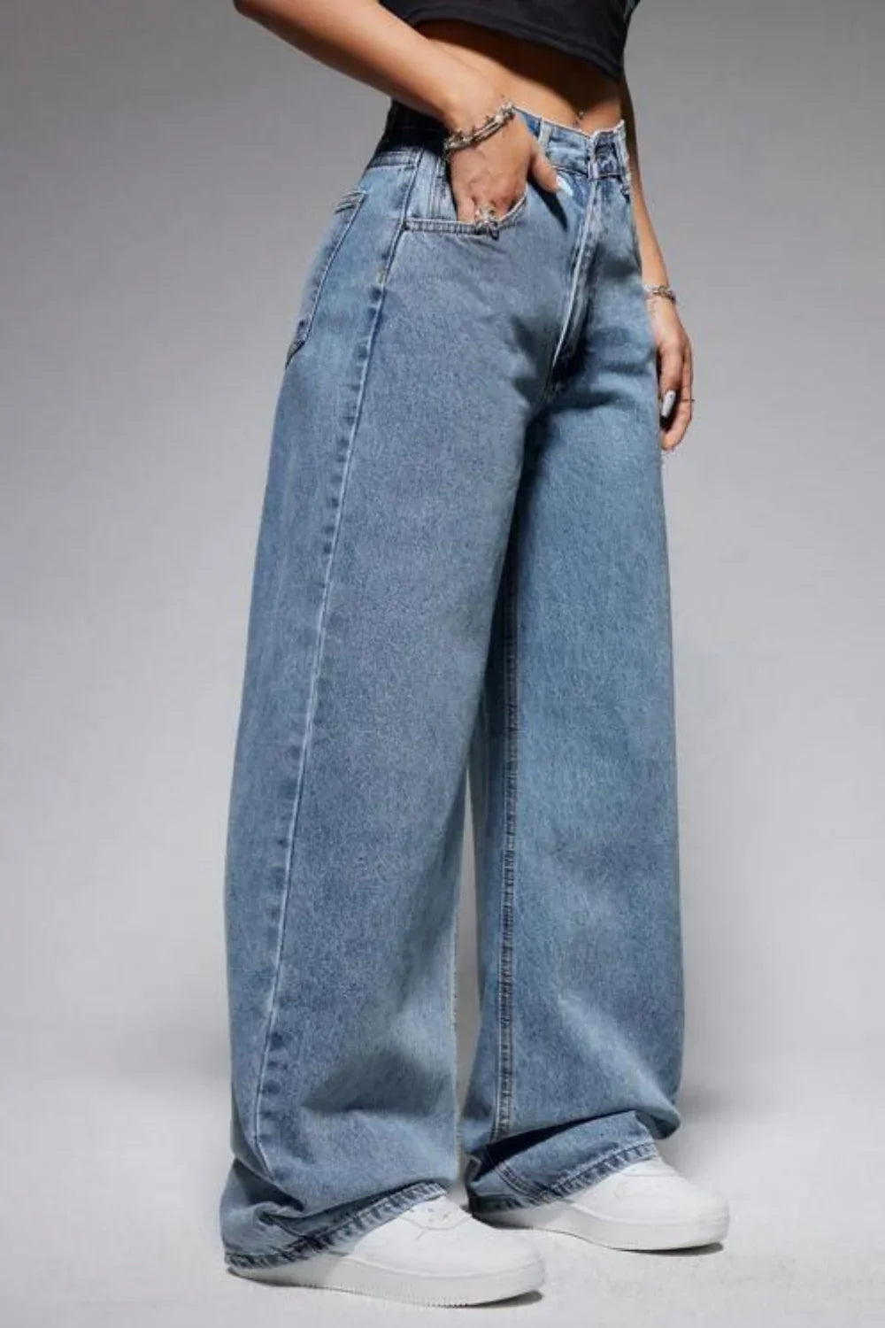 Calça Feminina Wide Vintage
