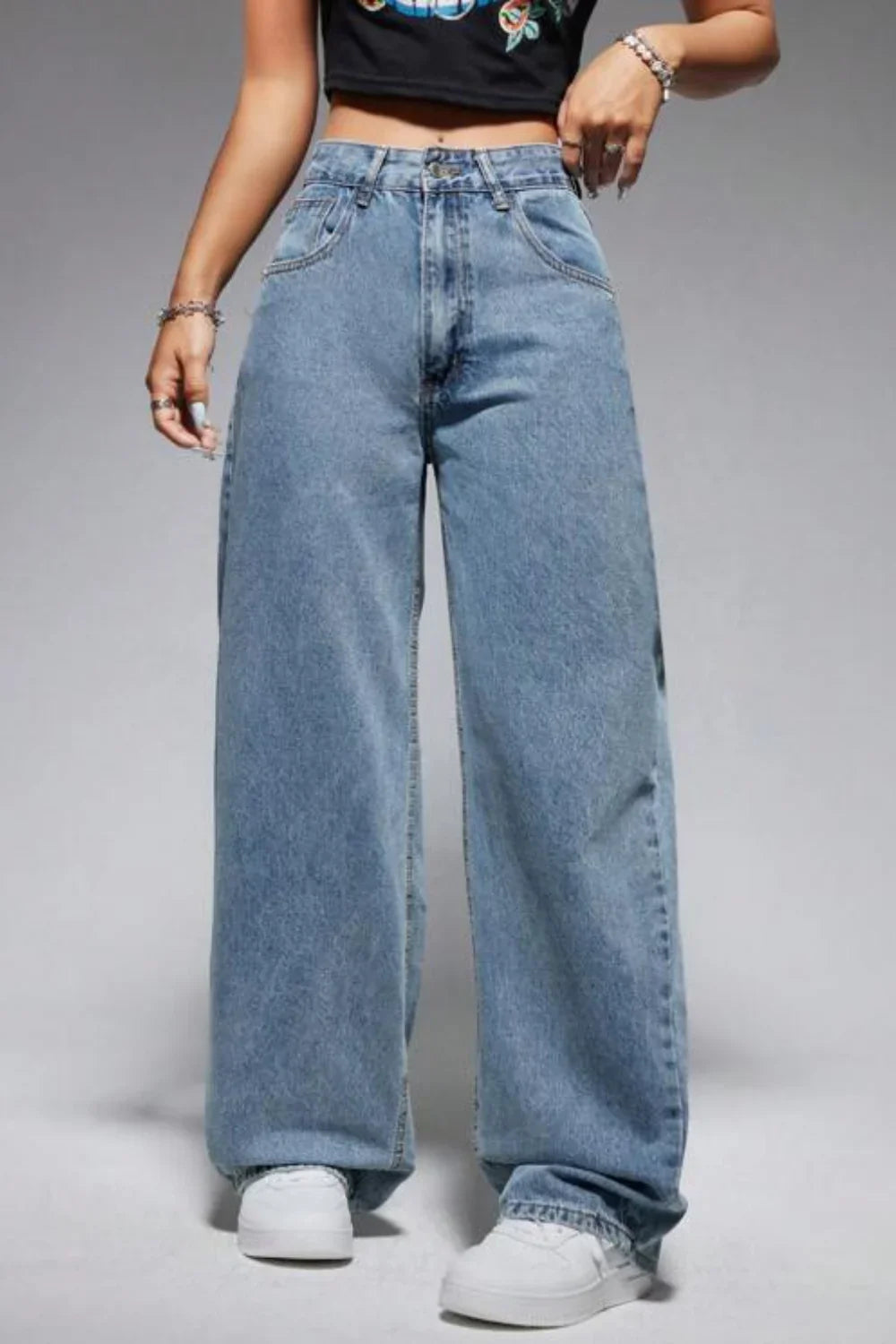 Calça Feminina Wide Vintage
