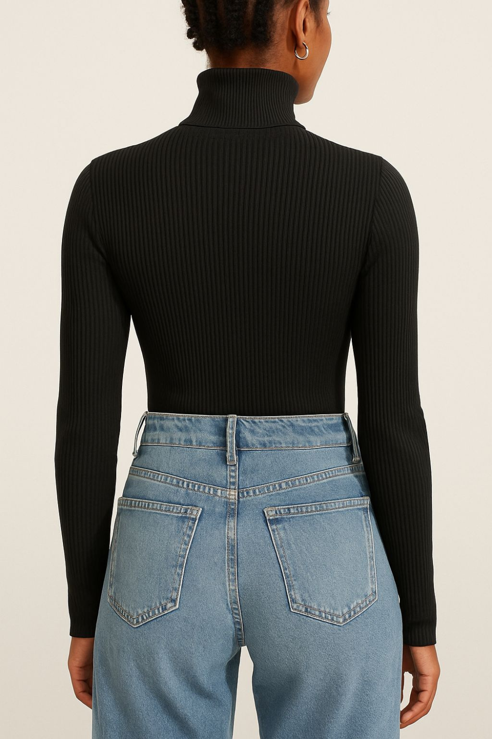 Sueter Feminino Tricot de Manga Longa