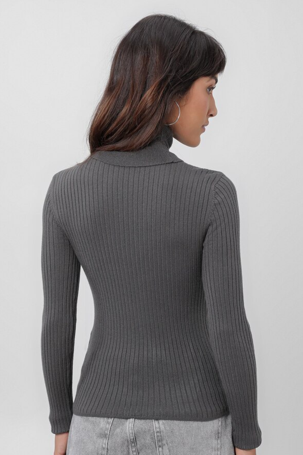 Sueter Feminino Tricot de Manga Longa
