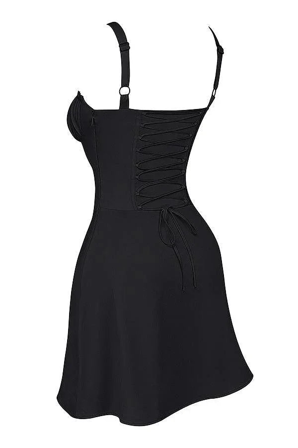 Vestido Curto Sem Mangas