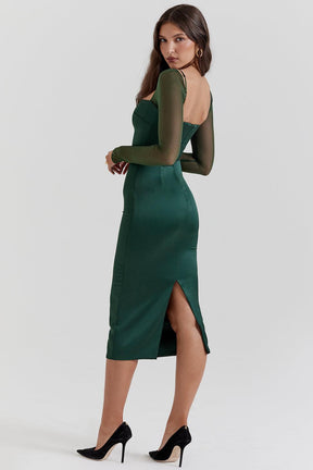 Vestido Midi Esmeralda