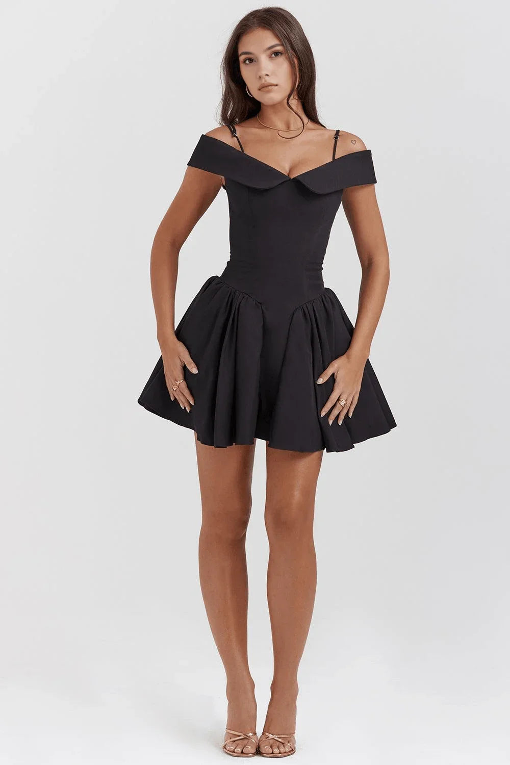 Vestido Feminino Curto Modelador
