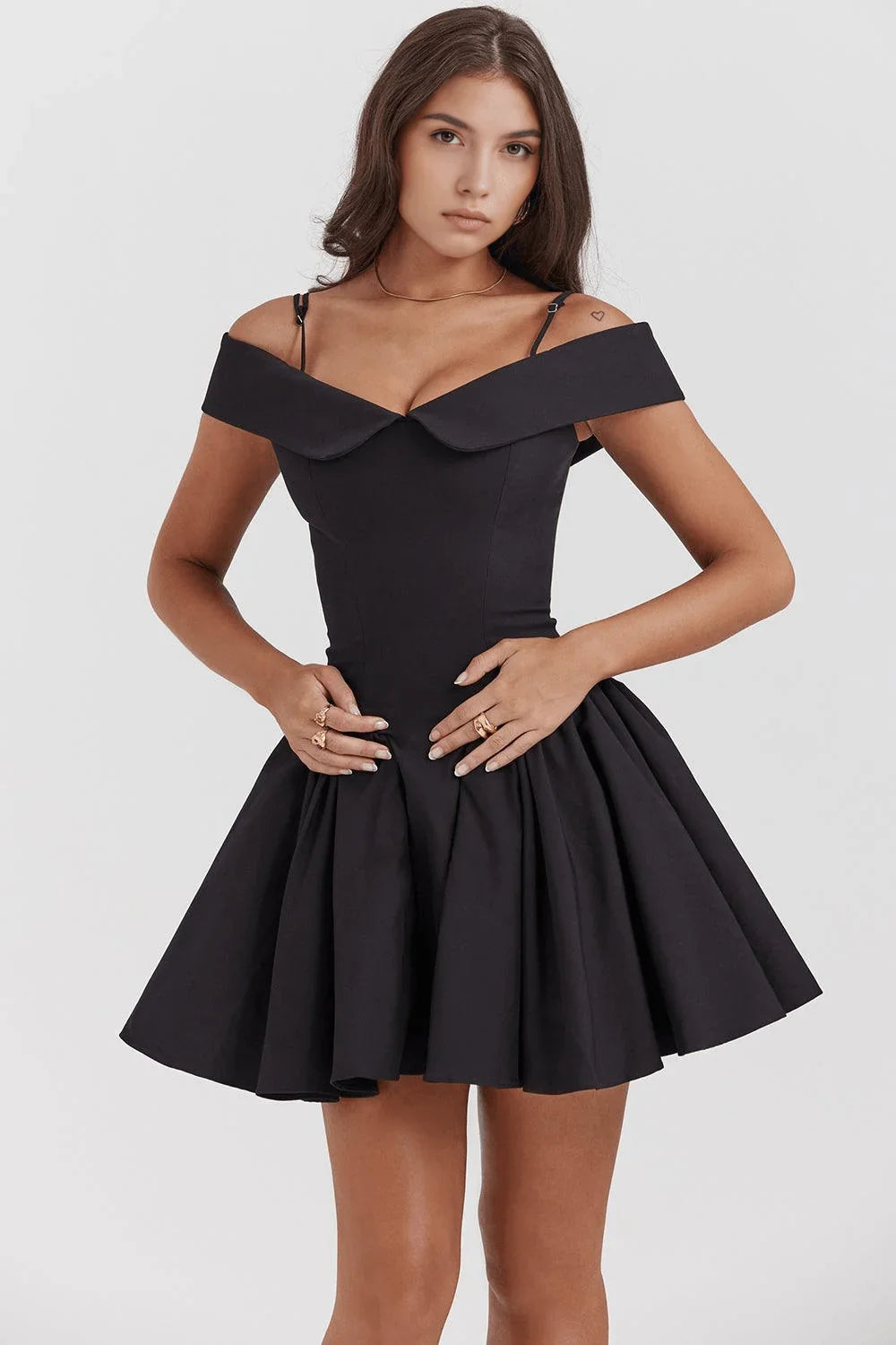 Vestido Feminino Curto Modelador