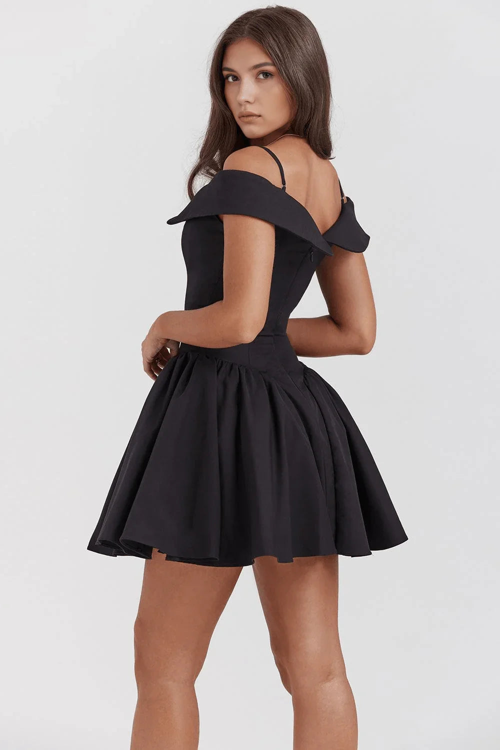 Vestido Feminino Curto Modelador