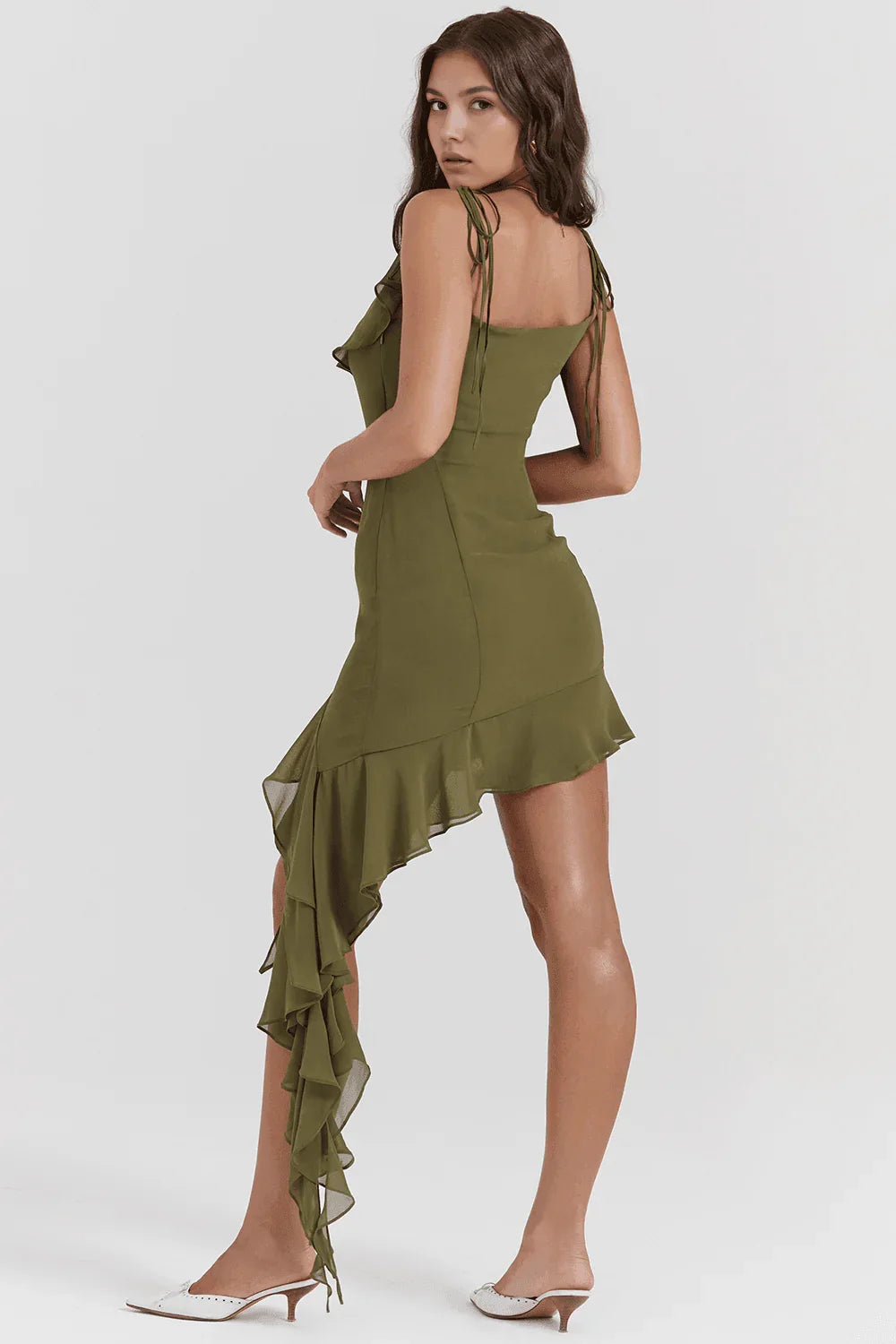 Vestido Feminino Curto Poliéster