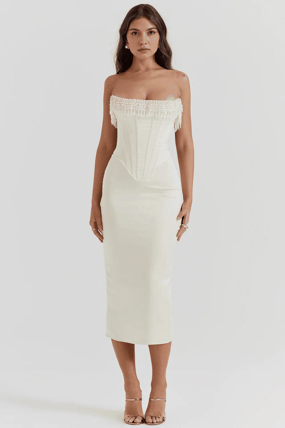 Vestido Longo Luize Branco