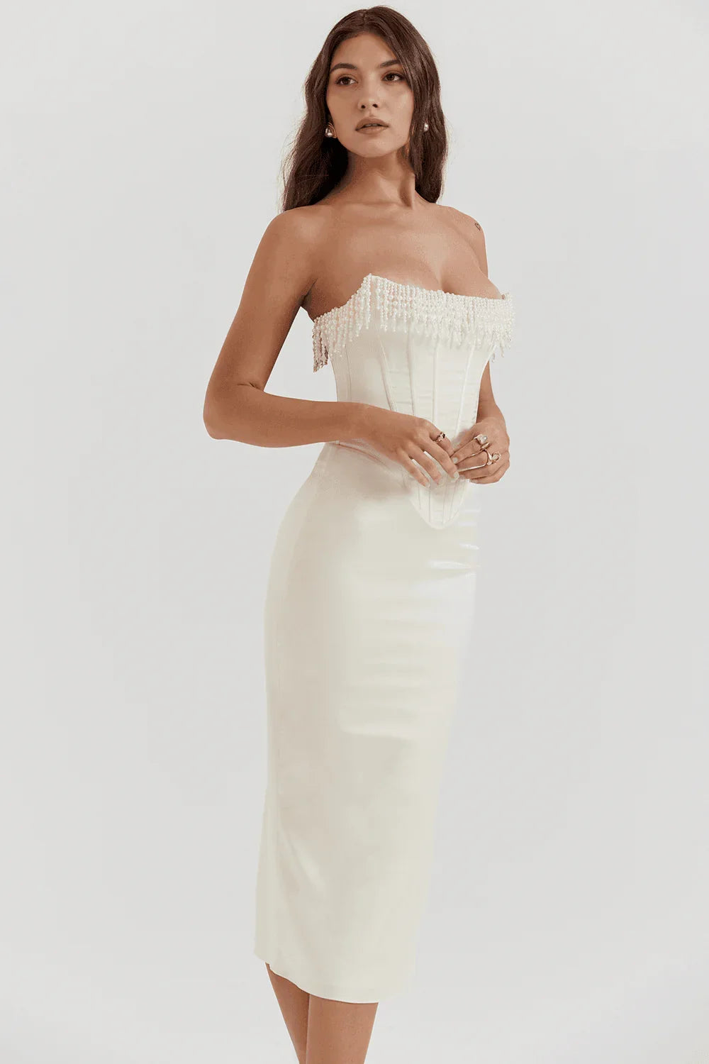 Vestido Longo Luize Branco